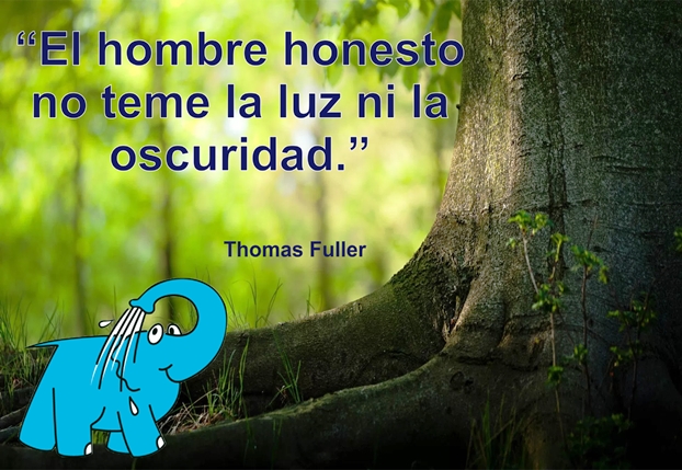 Una Enseñanza de Thomas Fuller sobre La Honestidad, en La Frase del Día del Elefante Azul de Avilés